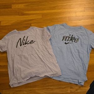 Nike Kids Sky Blue Short Sleeve Tees
